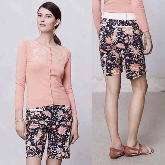 Anthropologie Pants - Anthropologie Leifsdottir Maypop Bermuda Shorts